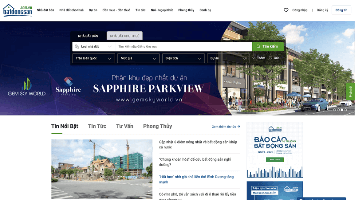 Top 10 website bất động sản đăng tin rao vặt miễn phí và hiệu quả tại Việt Nam - ANTU servcies