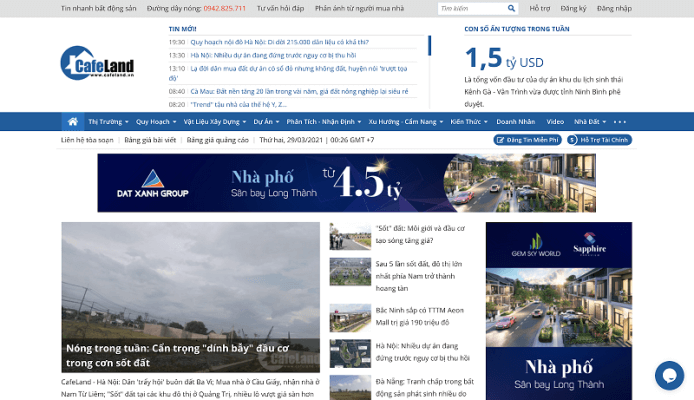 Top 10 website bất động sản đăng tin rao vặt miễn phí và hiệu quả tại Việt Nam - ANTU servcies