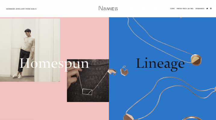 Tập hợp các mẫu website bán quần áo đẹp đỉnh cao trên thế giới - ANTU Services